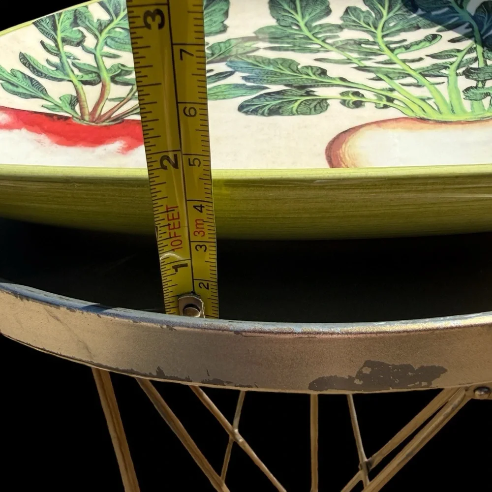 VTG 2012 Williams-Sonoma Farmers Market Radish Serving Platter Rectangle 16 x 13